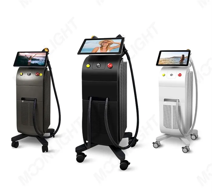 1800W Dyòd lazè machin pou retire cheve