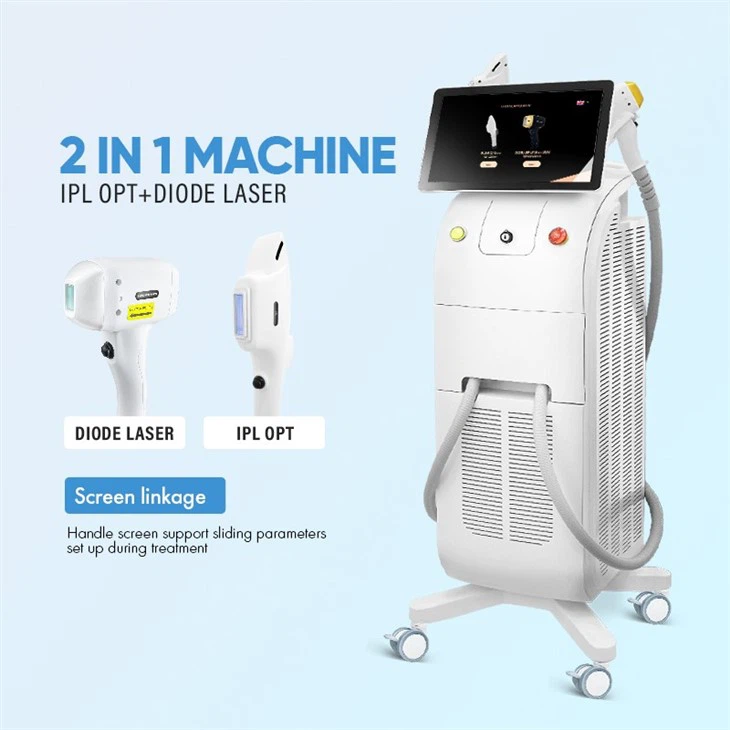 IPL OPT+Diode Laser 2-in-1 Beauty Machine