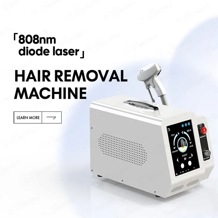 Portable 808nm Laser Hair Removal Machine