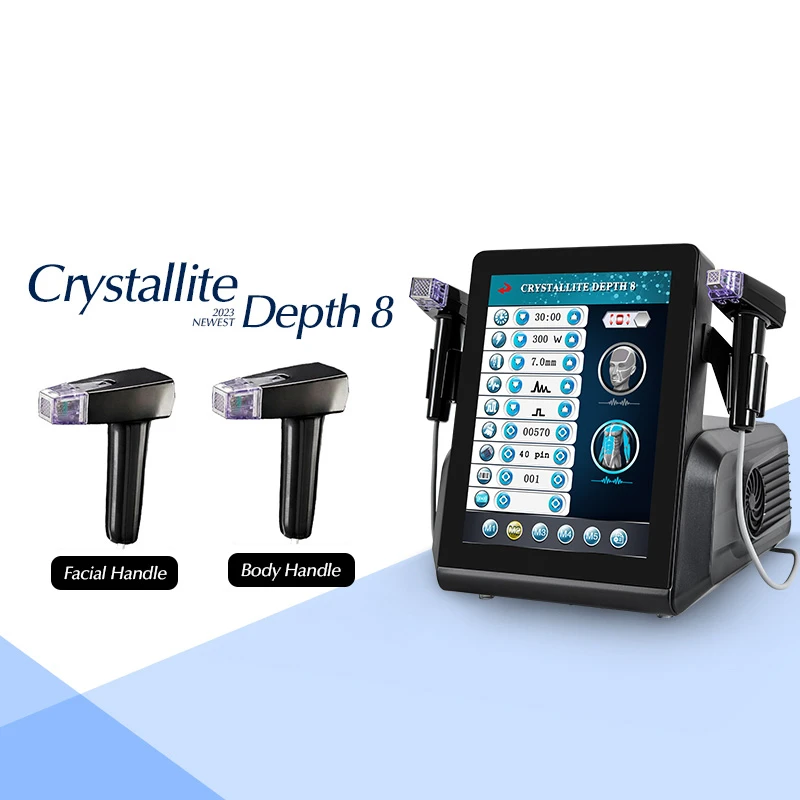 Pwofondè kristalit pòtab 8 - Pwofesyonèl RF Sistèm renovasyon po