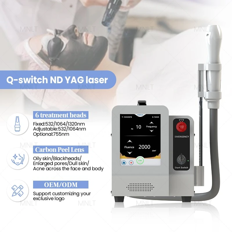 Portable Q-Switch ND:YAG Laser Tattoo Removal Machine suppliers