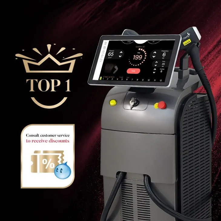 Replaceable Light Spot-diode Laser Hair Removal Machine