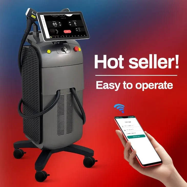 Replaceable Light Spot-diode Laser Hair Removal Machine